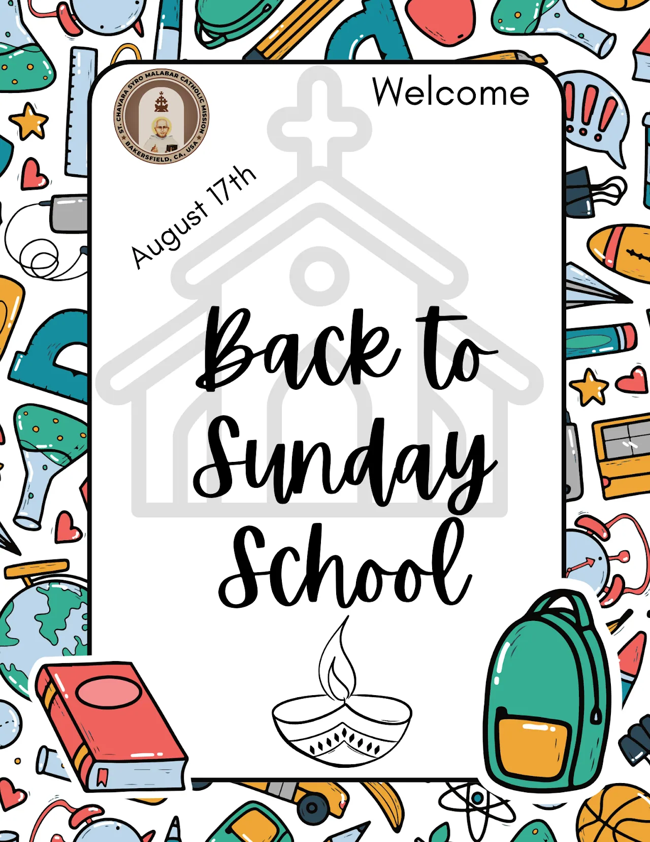 Welcome back to Sunday School